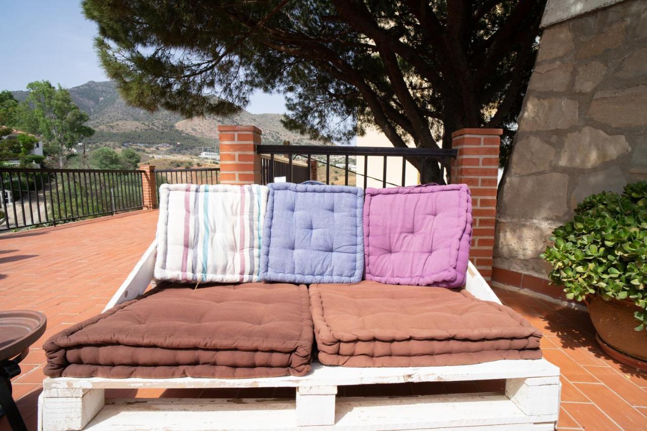 Casa Ancladero Big Rooftop Terrace, 2 Bedroom Guesthouse W Garden And View Fuengirola Exterior photo
