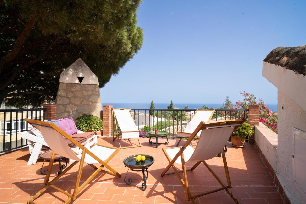 Casa Ancladero Big Rooftop Terrace, 2 Bedroom Guesthouse W Garden And View Fuengirola Exterior photo