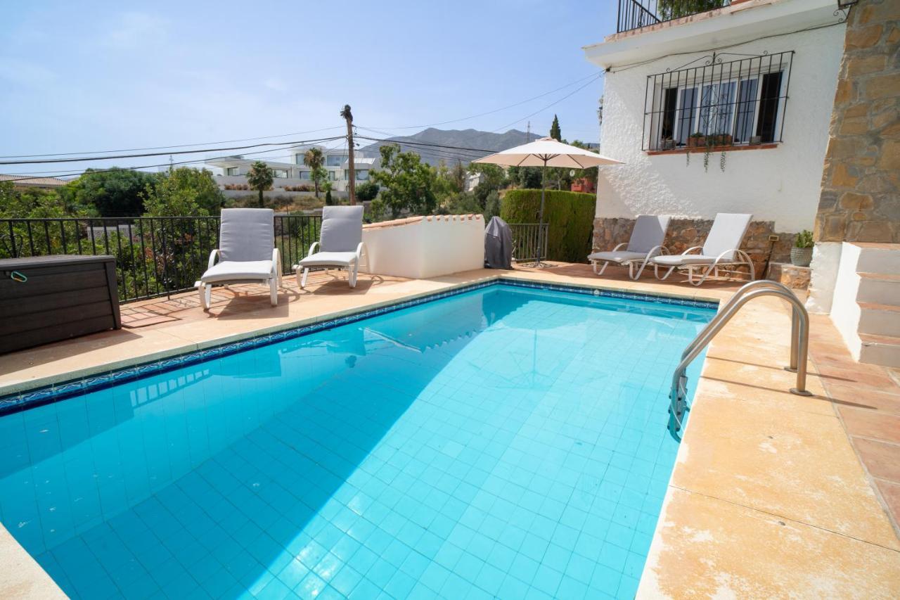Casa Ancladero Big Rooftop Terrace, 2 Bedroom Guesthouse W Garden And View Fuengirola Exterior photo